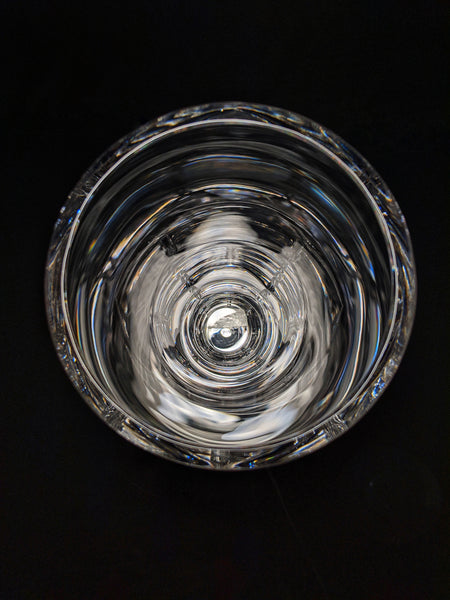 Christofle Madison Clear Crystal Tall Vase 16" H NIB