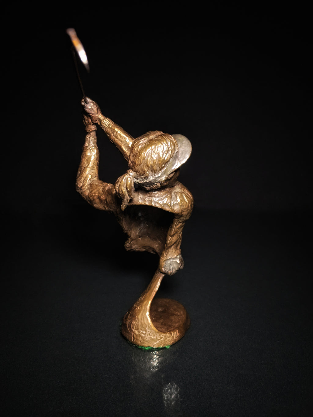 Mark Hopkins Bronze Lady Golfer
