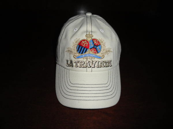 CAO LA TRAVIATA Natural colored canvas baseball cap New