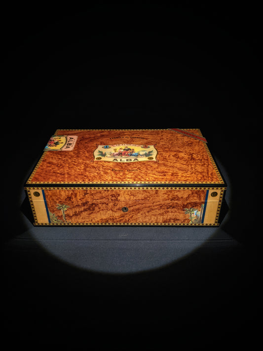 Elie Bleu Alba Bubinga Humidor 110 ct NIB