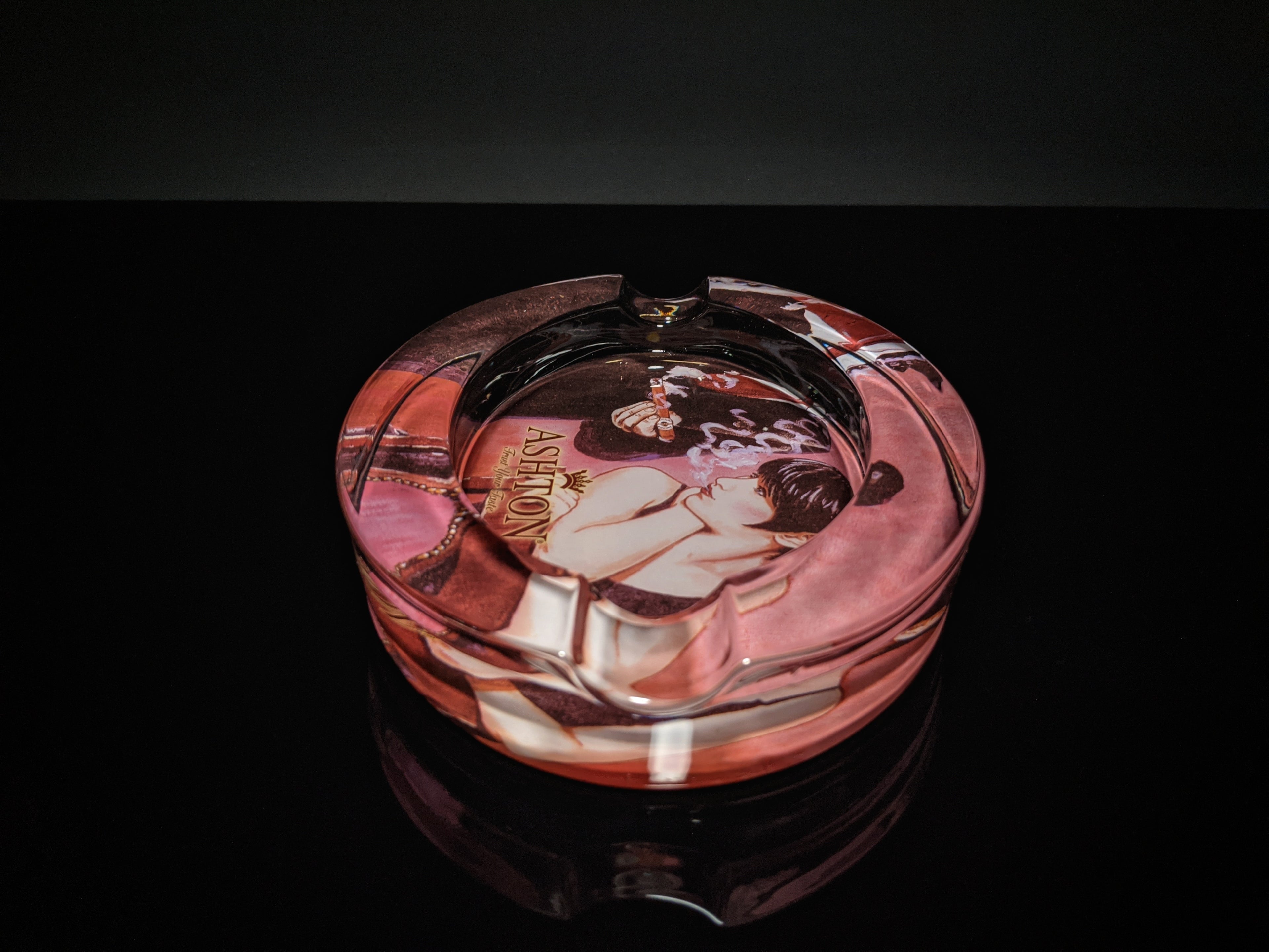 Ashton Glass Ashtray