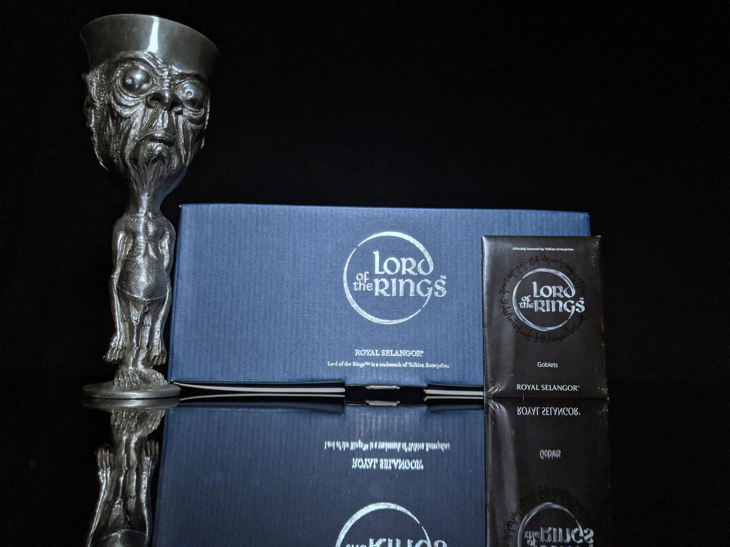 Royal Selangor Lord of Rings Collection Goblet Smeagol