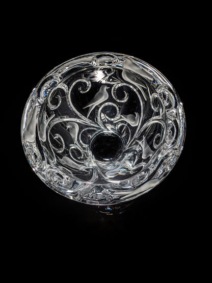 Lalique Verone Crystal Bowl