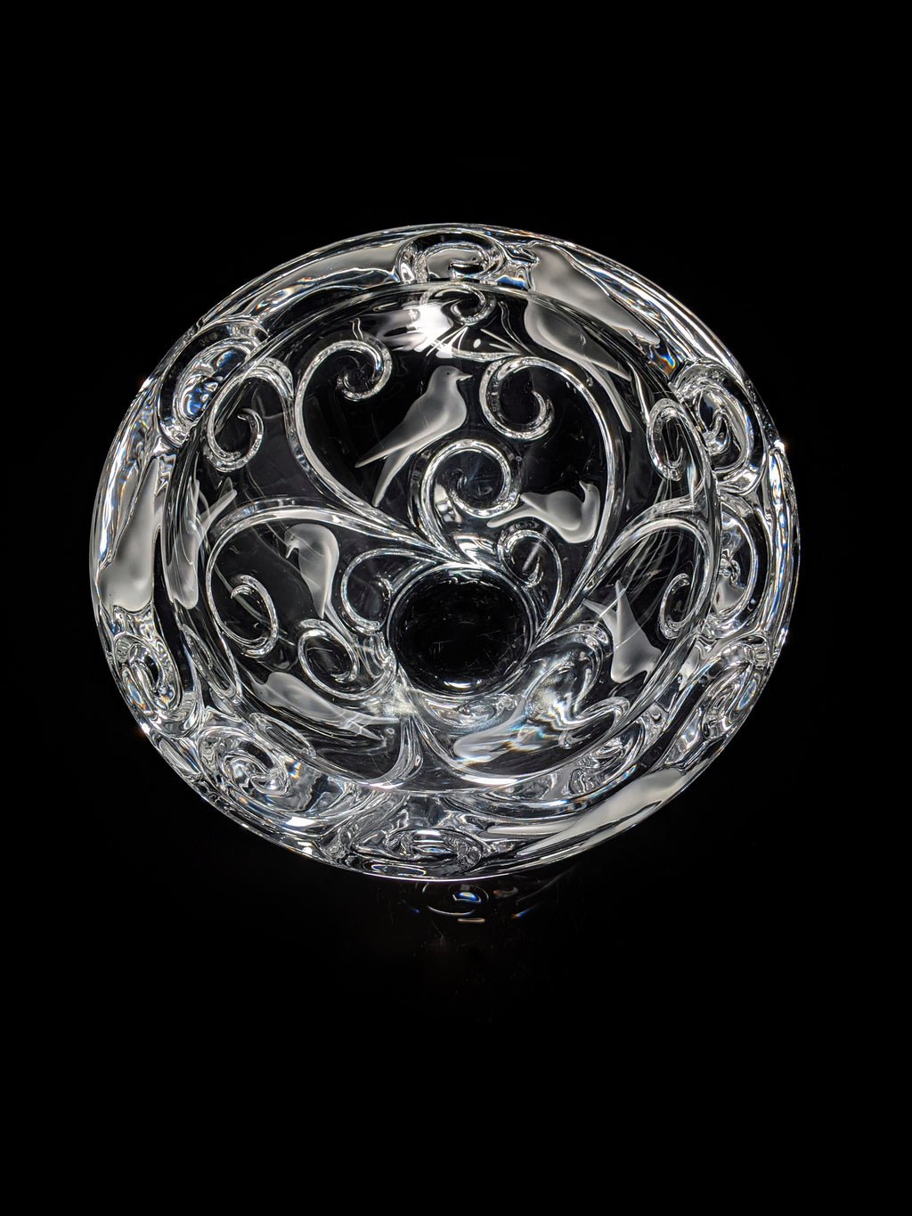 Lalique Vérone Crystal Bowl