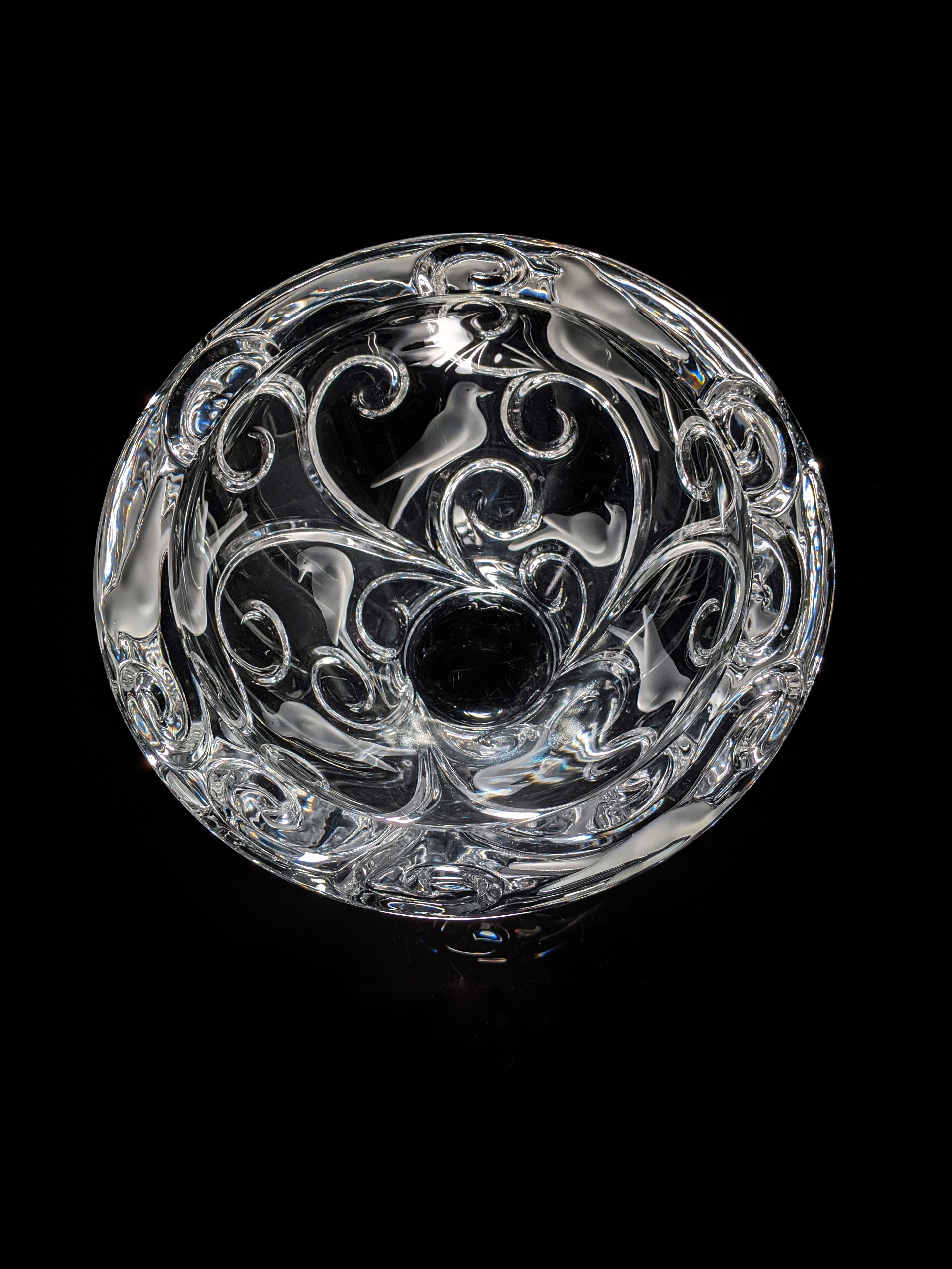 Lalique Vérone Crystal Bowl