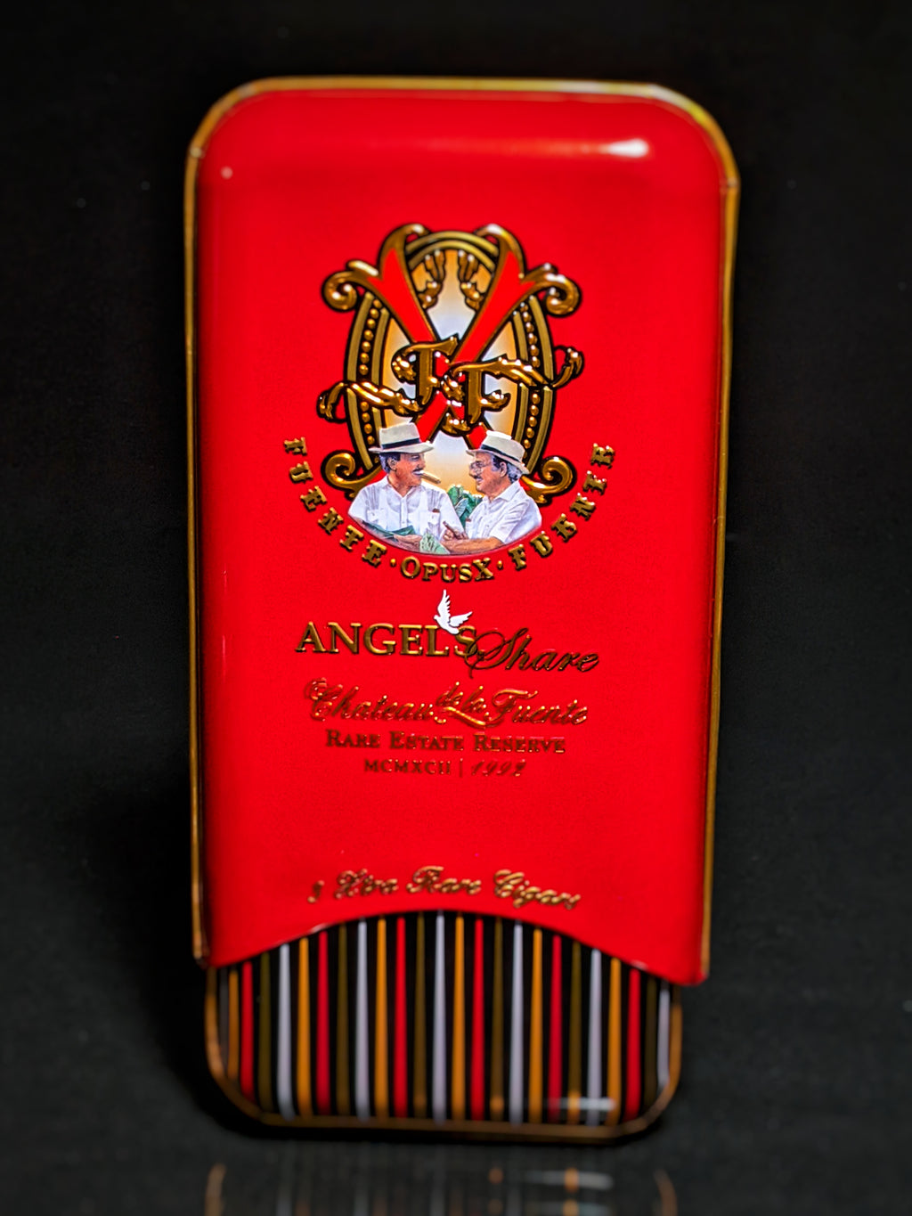 Angel Share Fuente Opus X Reserva de Chateau Metal Empty Case
