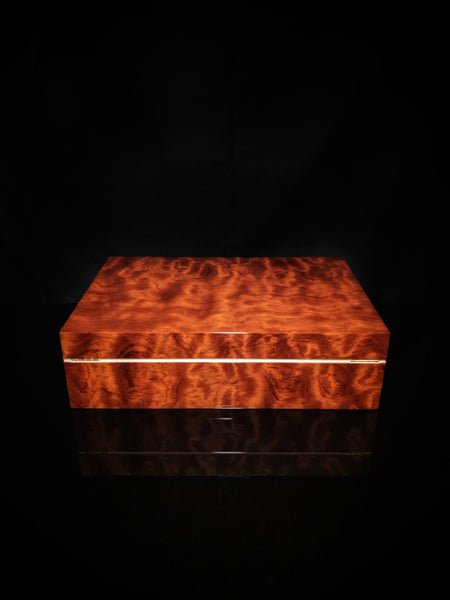 Elie Bleu Bubinga Humidor 110 count NIB
