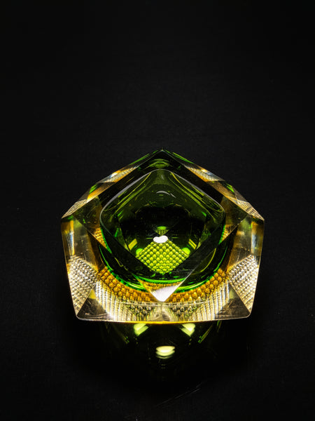 Murano Sommerso Crystal Ashtray
