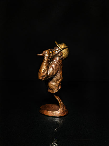 mark hopkins bronze golf series sculpture
