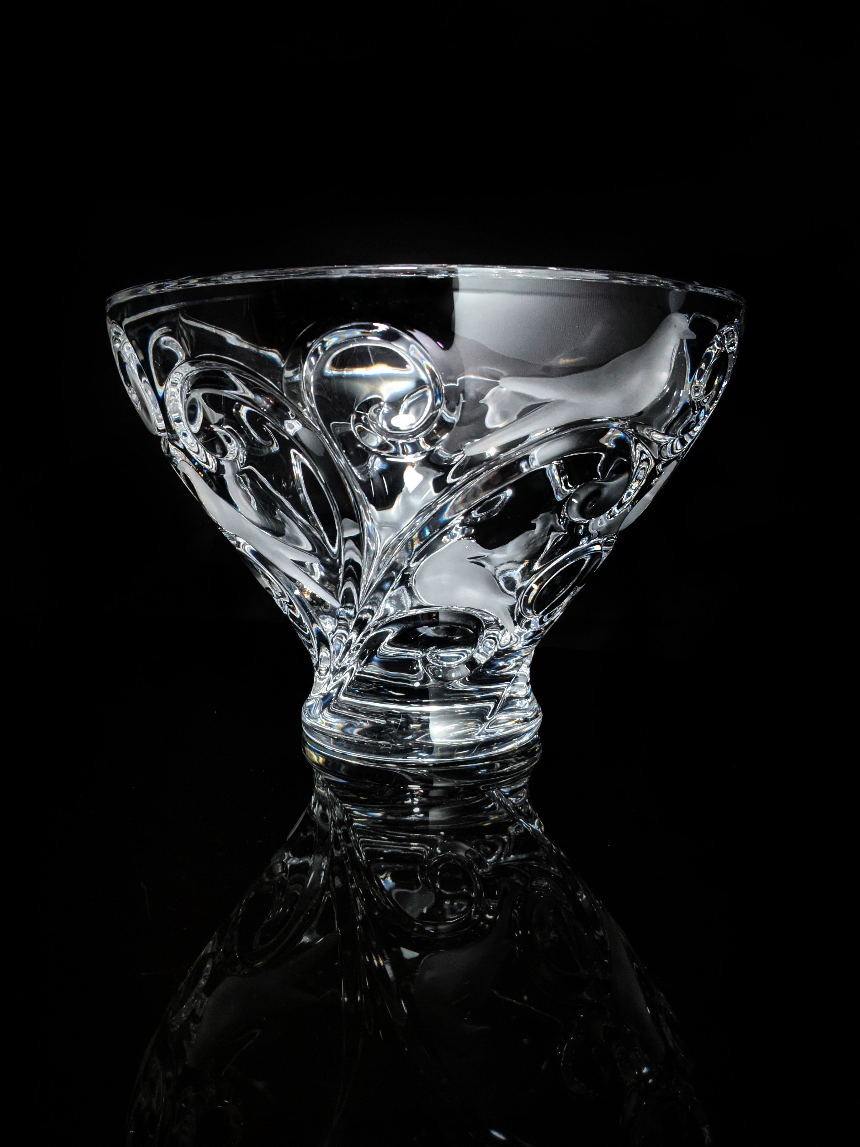 Lalique Verone Crystal Bowl