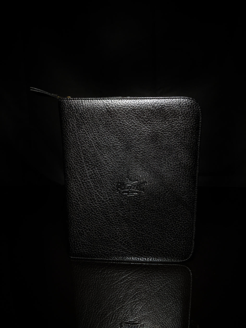 Pheasant Black Leather Carrying Case NIB