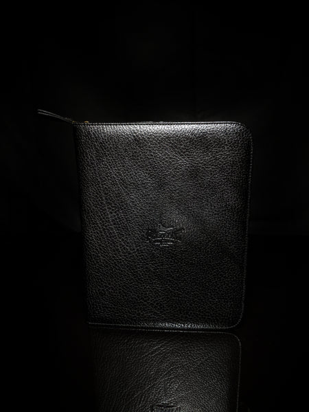Pheasant Black Leather Carrying Case NIB