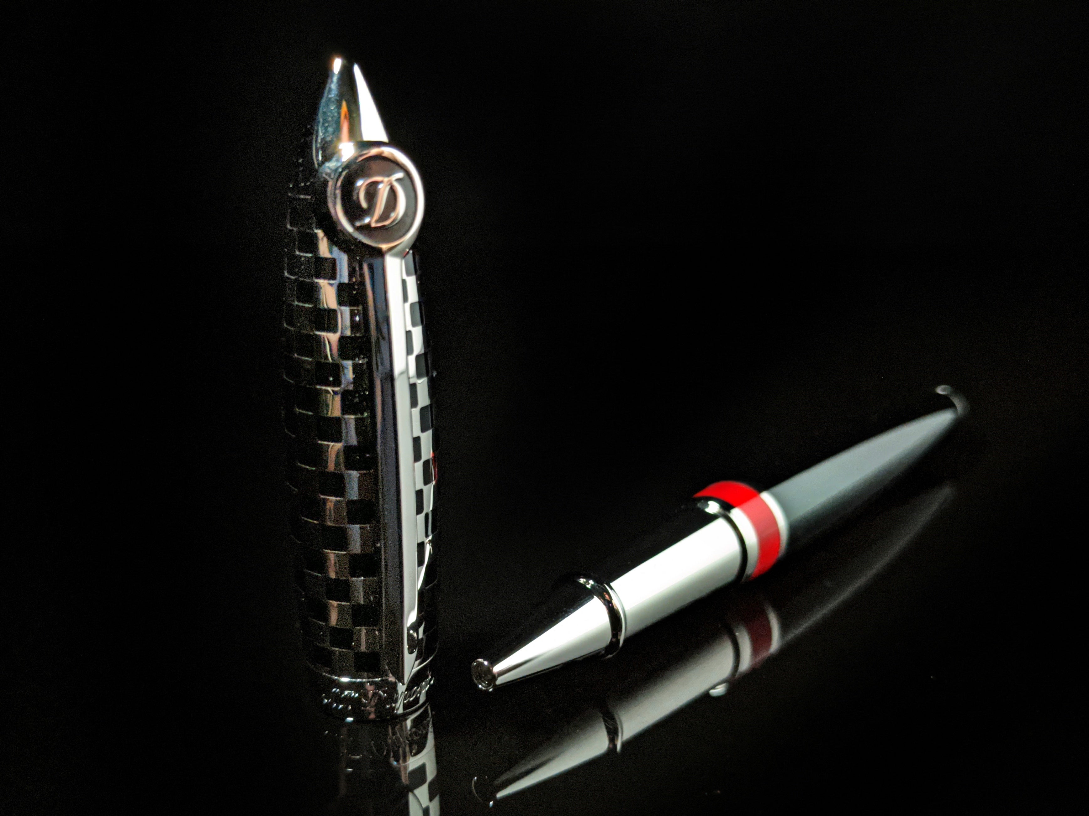 ST Dupont Streamline Race Machine Roller Ball Pen Model 252684RM
