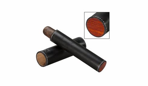 Brizard and Co. The Single Cigar Tube - Sunrise Black and Rosewood