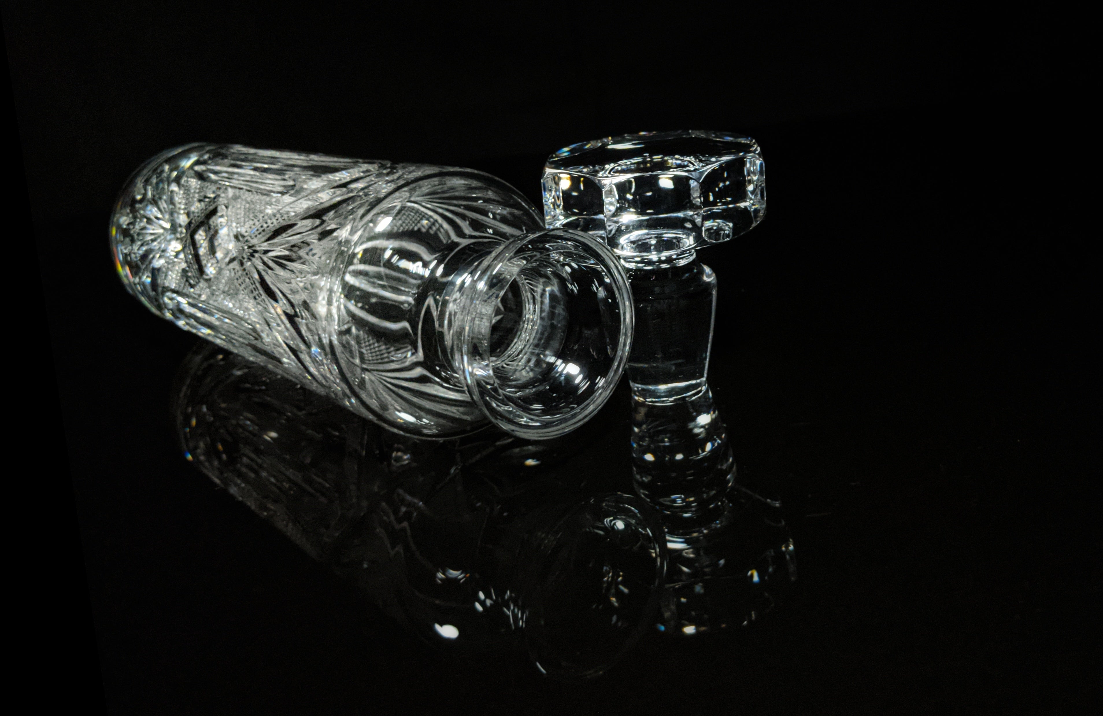 Faberge Crystal Monte Carlo Vodka Decanter