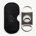 Brizard and Co. Double Guillotine Series 2 Cutter - Gun Metal Ebony and Black Leather