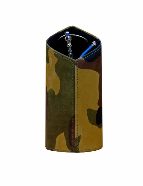 Brizard and Co. The Luxury Eyewear Stand - Camouflage Leather