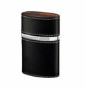 Brizard and Co. The "Triple Jet" Table Lighter - Sunrise Black and Macassar Ebony