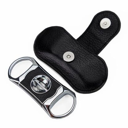 Brizard and Co. The "V" Cutter - Black Leather