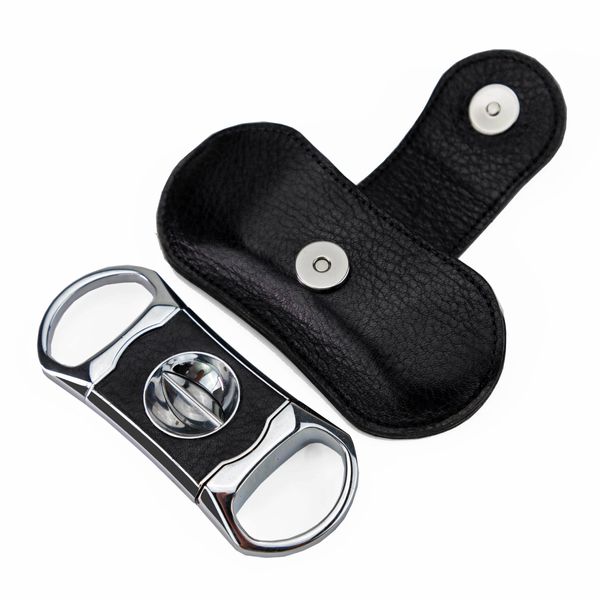 Brizard and Co. The "V" Cutter - Black Leather