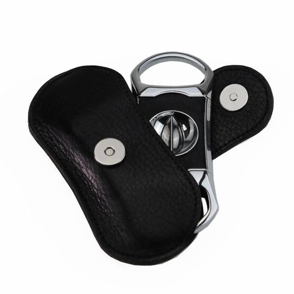 Brizard and Co. The "V" Cutter - Black Leather