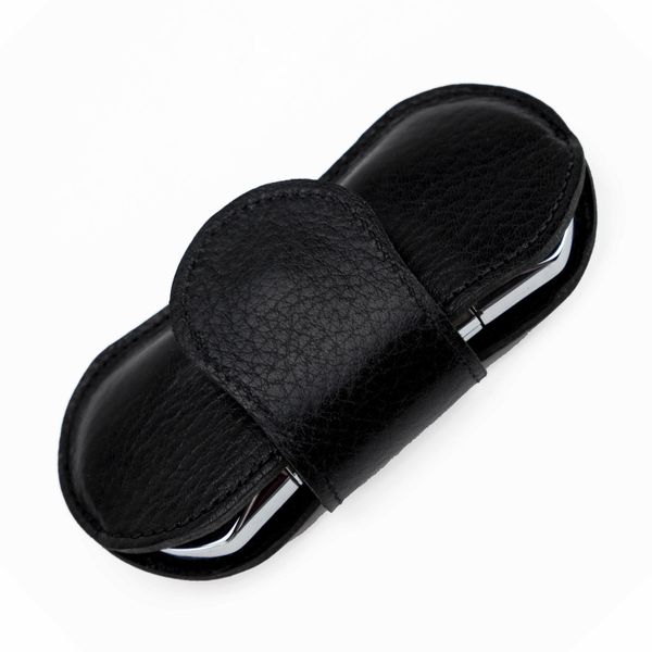 Brizard and Co. The "V" Cutter - Black Leather