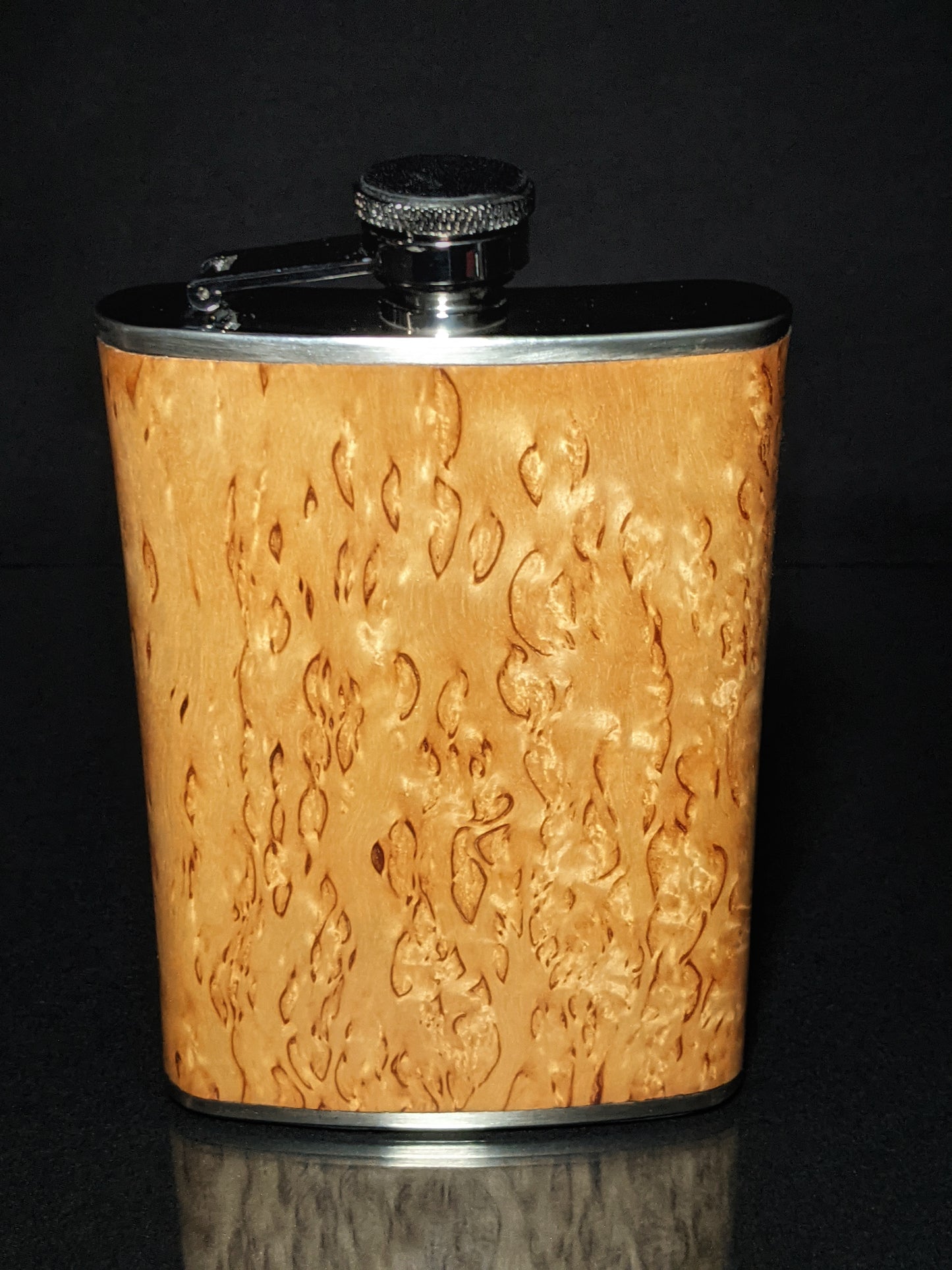 Brizard and Co. The 8 oz Flask - Birch Burl