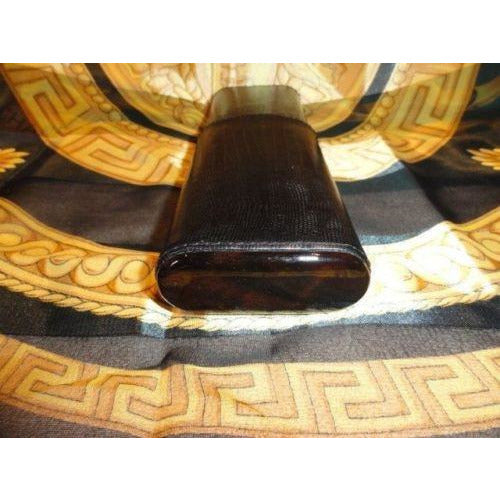 Andre Garcia Rugato Black  Lizard Skin  leather cigar case  in the original box