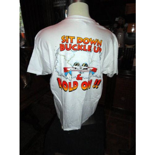 Powerboat T-Shirt " Sit Down Buckle Up "