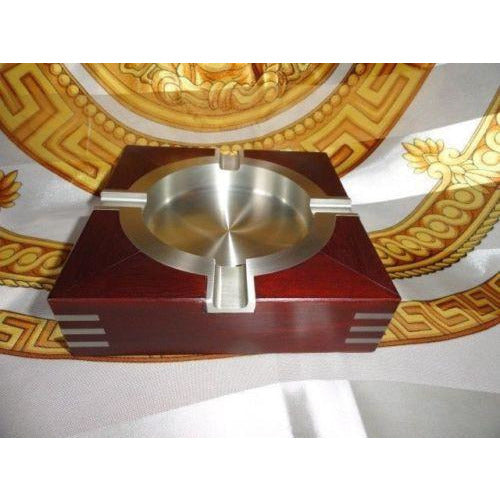 Royal Selangor Wooden Pewter Ashtray new in the original box