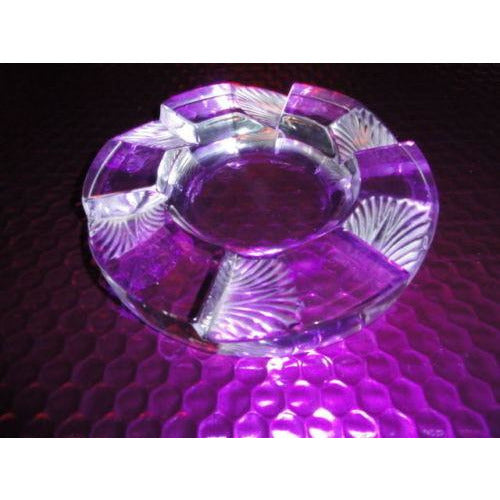 Lalique French Crystal Art Deco Ashtray Signed without the original box
