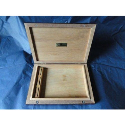 MASTRO DE PAJA -  Cigar Cedar Travel Humidor Cigar Box made in Italy