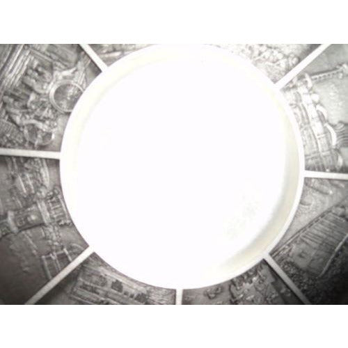 Royal Selangor Penang Pewter Plate 8" Diameter new in box with wooden stand