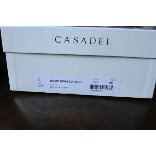 Casadei Ladies Plexi-Wedge Slingback Sandal new in the original box size 38