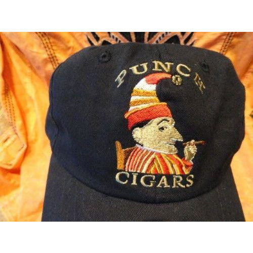 Punch cigars dark  blue  baseball cap