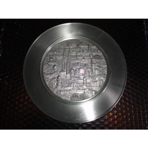 Royal Selangor Pewter Plate Malaysia Scene