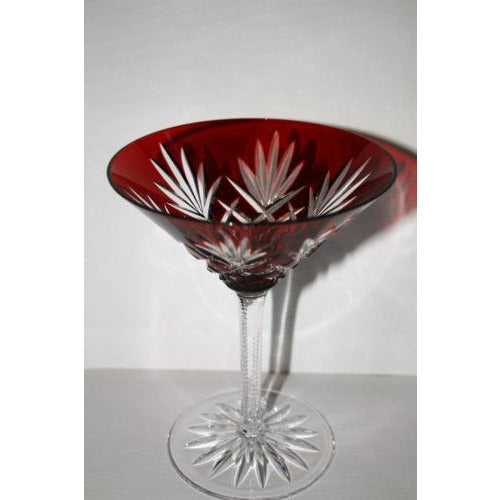 Faberge Martini Glasses set of 2 with the  original Faberge presentation case