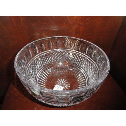 waterford irish lace 10" crystal bowl Model 149575 new in the original box