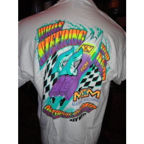 Powerboat Racing "Who's Steering Your Boat"  T-Shirt