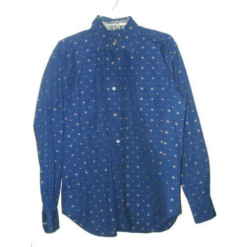 Bugatchi mens large casual designer shirt