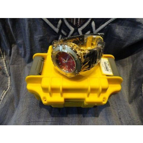 Invicta yellow shop box