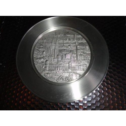 Royal Selangor Pewter Plate Malaysia Scene