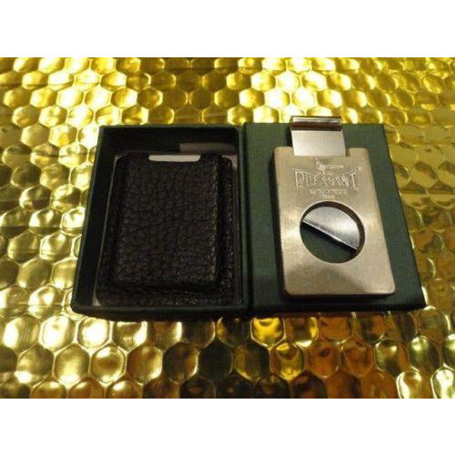 R.D.Gomez cigar cutter with Black Leather case NIB