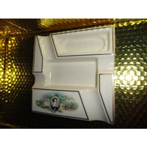 Bryon Ceramic Cigar Ashtray has minor surface crack