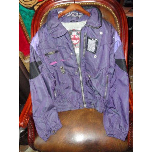 Spyder Active Sports Ski Jacket USA Large in Purples preowned Good condition