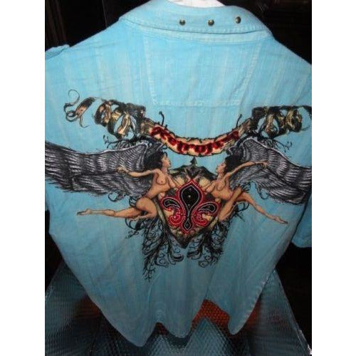 Retrofit mens casual shirt adult XXXL with tags