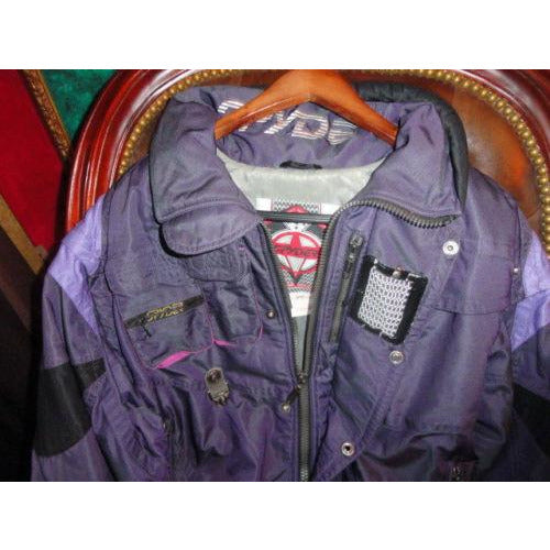 Spyder Active Sports Ski Jacket USA Large in Purples preowned Good condition