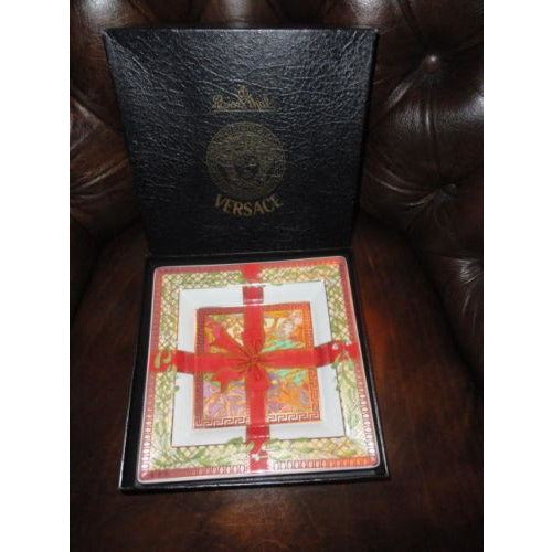 Versace Rosenthal Tray new in the box  8.5" x 8.5"