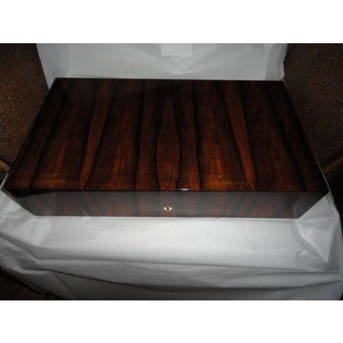 Elie Bleu Ebony  Vertical Humidor 110 Count NIB Made in France
