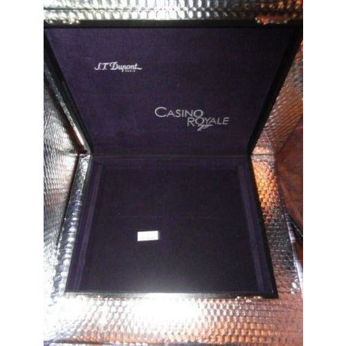 S.T.Dupont James Bond Casino Royale Collectors Box only ( Empty )